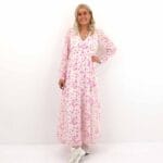 AMANDA L/S LONG DRESS