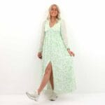AMANDA L/S LONG DRESS