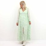 AMANDA L/S LONG DRESS