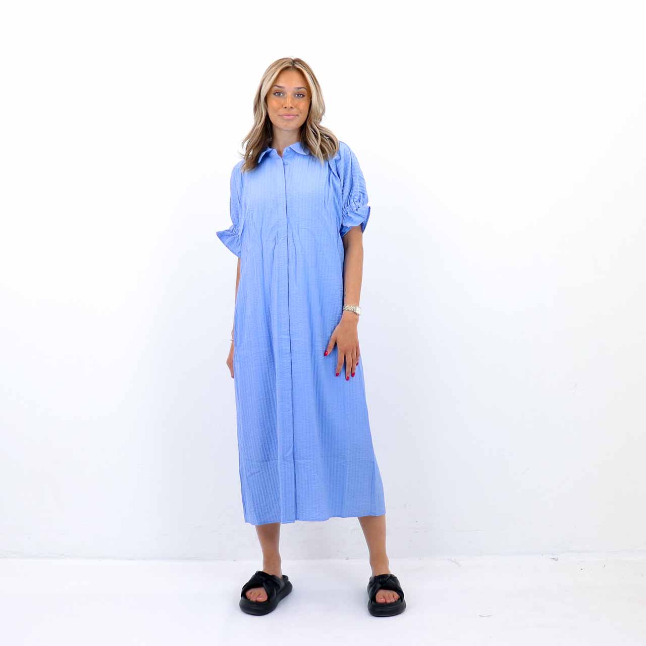 Tiana Ss Midi Dress Java