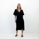 LAYA ILA V-NECK DRESS