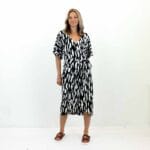 LAYA ILA V-NECK DRESS