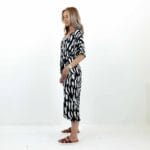 LAYA ILA V-NECK DRESS