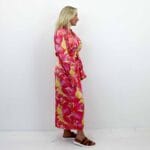 COSTANTA L/S WRAP MIDI DRESS
