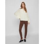 CELINE O-NECK L/S TOP