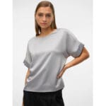 MERLE 2/4 O-NECK TOP