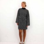 GOLDNEEDLE HIGHNECK DRESS