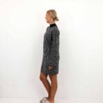 GOLDNEEDLE HIGHNECK DRESS