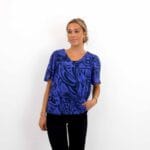 STAR LIFE S/S V-NECK TOP
