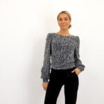 VILDE L/S DEEP BACK TOP