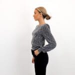 VILDE L/S DEEP BACK TOP