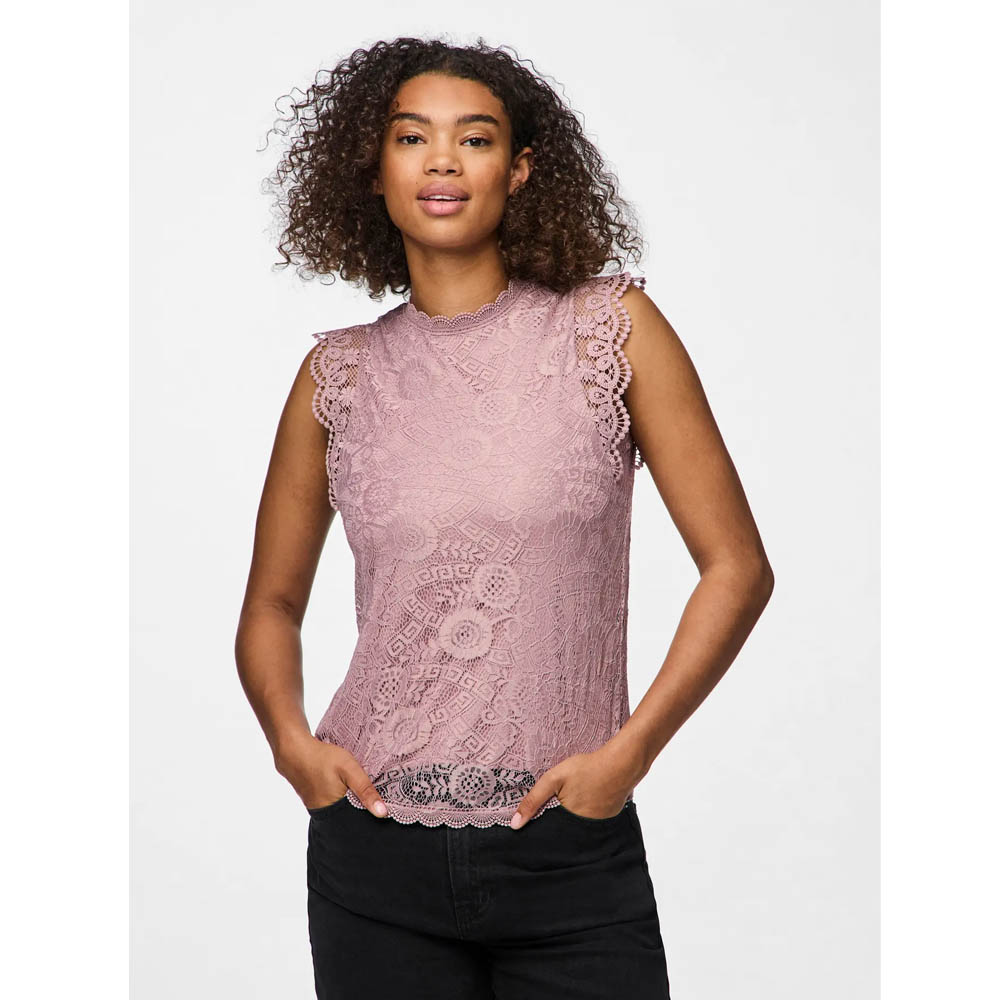 PCOLLINE LACE TOP