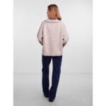 JADE LS HIGH NECK KNIT CARDIGAN