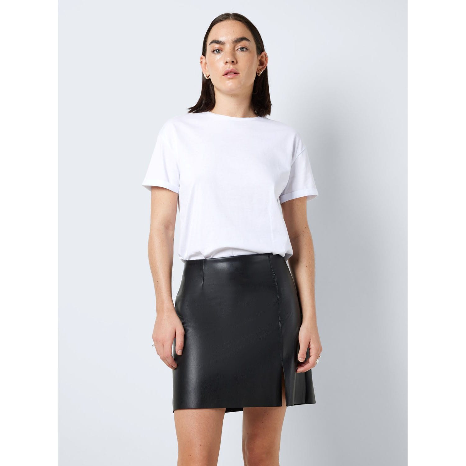 CLARA PENNY SLIT SKIRT