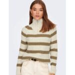 LEISE FREYA ZIP HIGHNECK KNIT