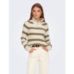 LEISE FREYA ZIP HIGHNECK KNIT
