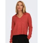 RUE L/S COLLOR PULLOVER KNIT