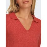 RUE L/S COLLOR PULLOVER KNIT