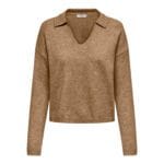 RUE L/S COLLOR PULLOVER KNIT