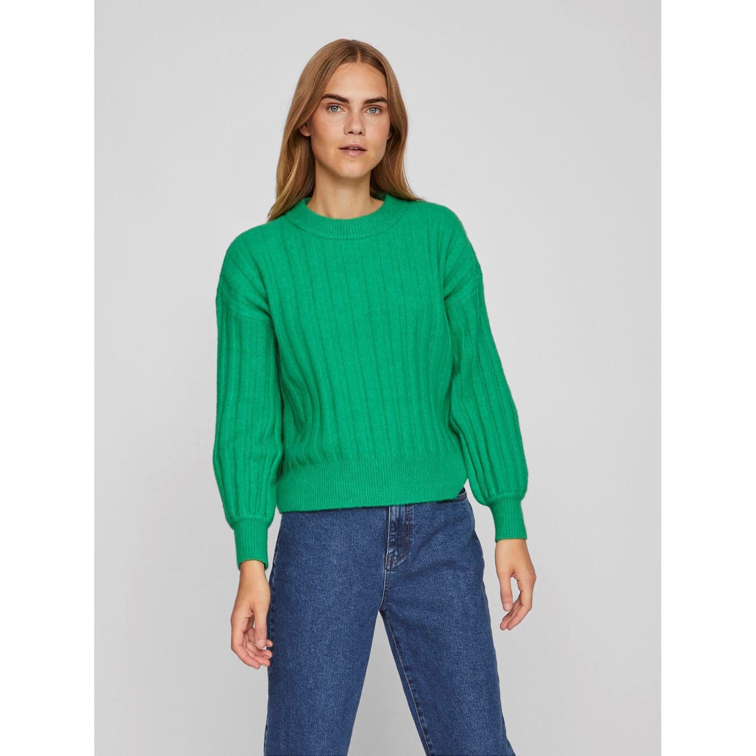 TYCIA L/S O-NECK KNIT TOP