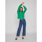 TYCIA L/S O-NECK KNIT TOP