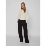 NORILA NEW L/S POINTELLE KNIT TOP