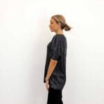 VILMA S/S GLITTER LONG TOP