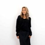 LEILANI L/S V-NECK PULLOVER