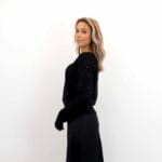 LEILANI L/S V-NECK PULLOVER