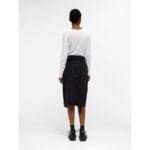HARLOW MIDI DENIM SKIRT