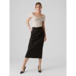 SALLA OFF SHOULDER KNOT TOP