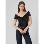 SALLA OFF SHOULDER KNOT TOP