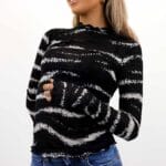 LOTTE LS HIGH NECK TOP