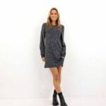 ONLCAROL L/S GLITTER DRESS
