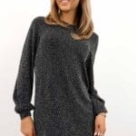 ONLCAROL L/S GLITTER DRESS