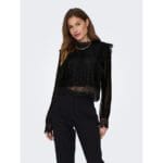 ELIANA KARO LS LACE TOP