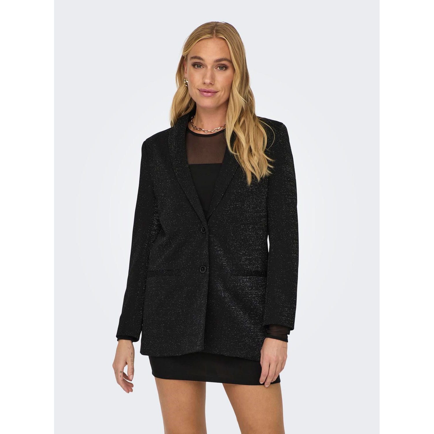 LIPPA – ALYA L/S LOOSE GLIT BLAZER