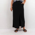 RIZZ HW MIDI SLIT SKIRT