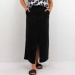 RIZZ HW MIDI SLIT SKIRT