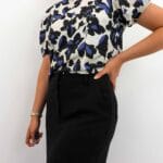 RIZZ HW MIDI SLIT SKIRT