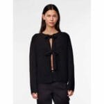 SILLY LS REVERSIBLE TIE KNIT PULLOVER