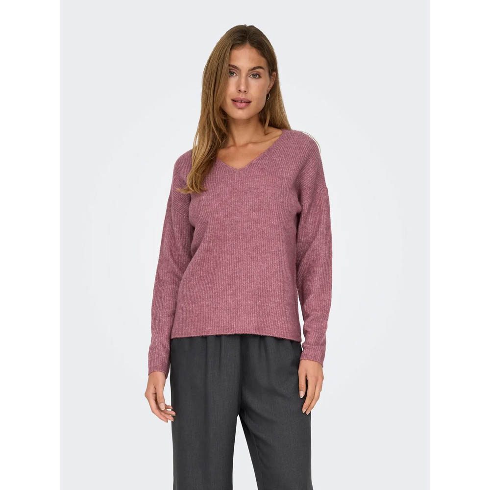 CAMILLA V-NECK PULLOVER KNIT