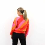 NEW LABI STRIPE HIGHNECK PULLOVER