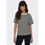 LIVINA S/S STRIPE TEE NOOS