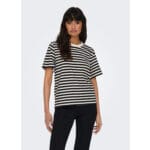 LIVINA S/S STRIPE TEE NOOS