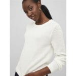 DALO O-NECK L/S KNIT TOP