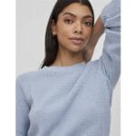 DALO O-NECK L/S KNIT TOP