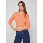 DALO O-NECK L/S KNIT TOP