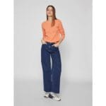 DALO O-NECK L/S KNIT TOP