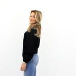 SIF L/S LACE SLEEVE SWEAT
